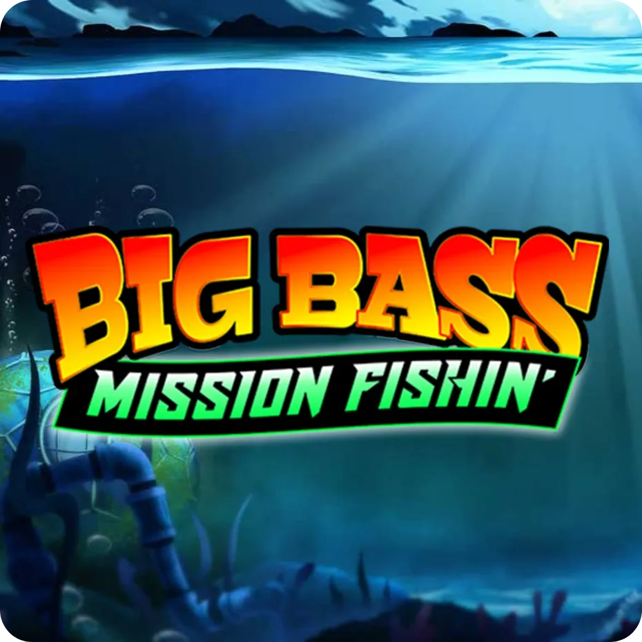 Big Bass Mission Fishin' main logo